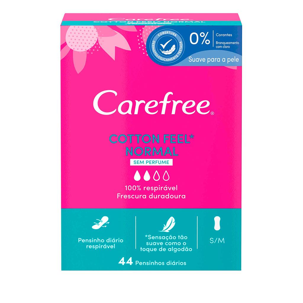 Carefree Cotton Feel Normal Panty Liners Pack of 44