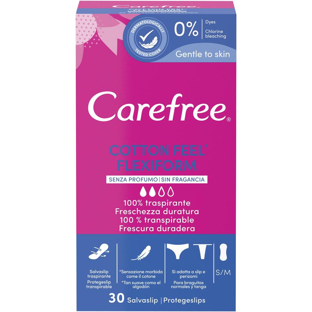 Carefree Flexiform Panty Liners Pack of 30