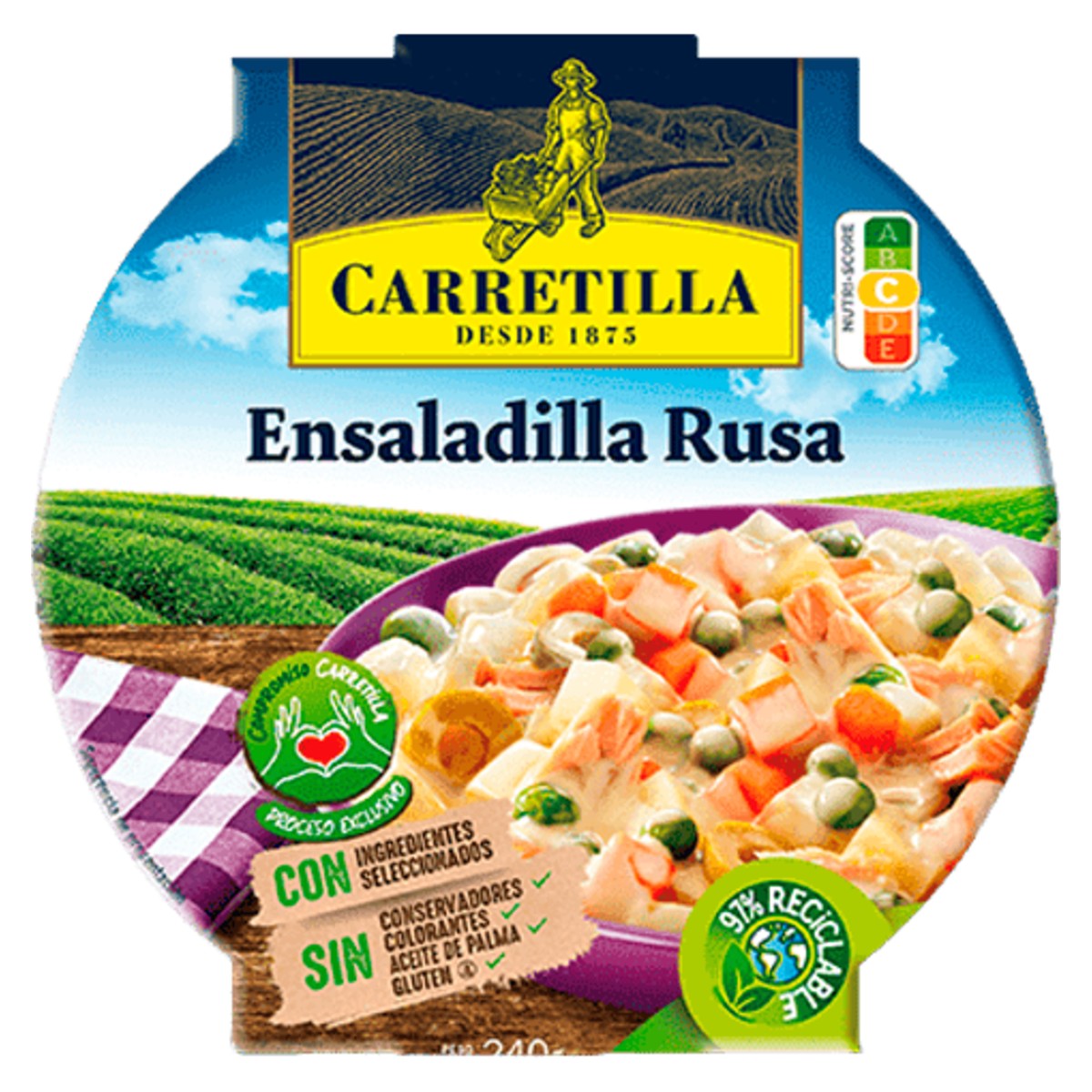 Carretilla Russian Salad 240g