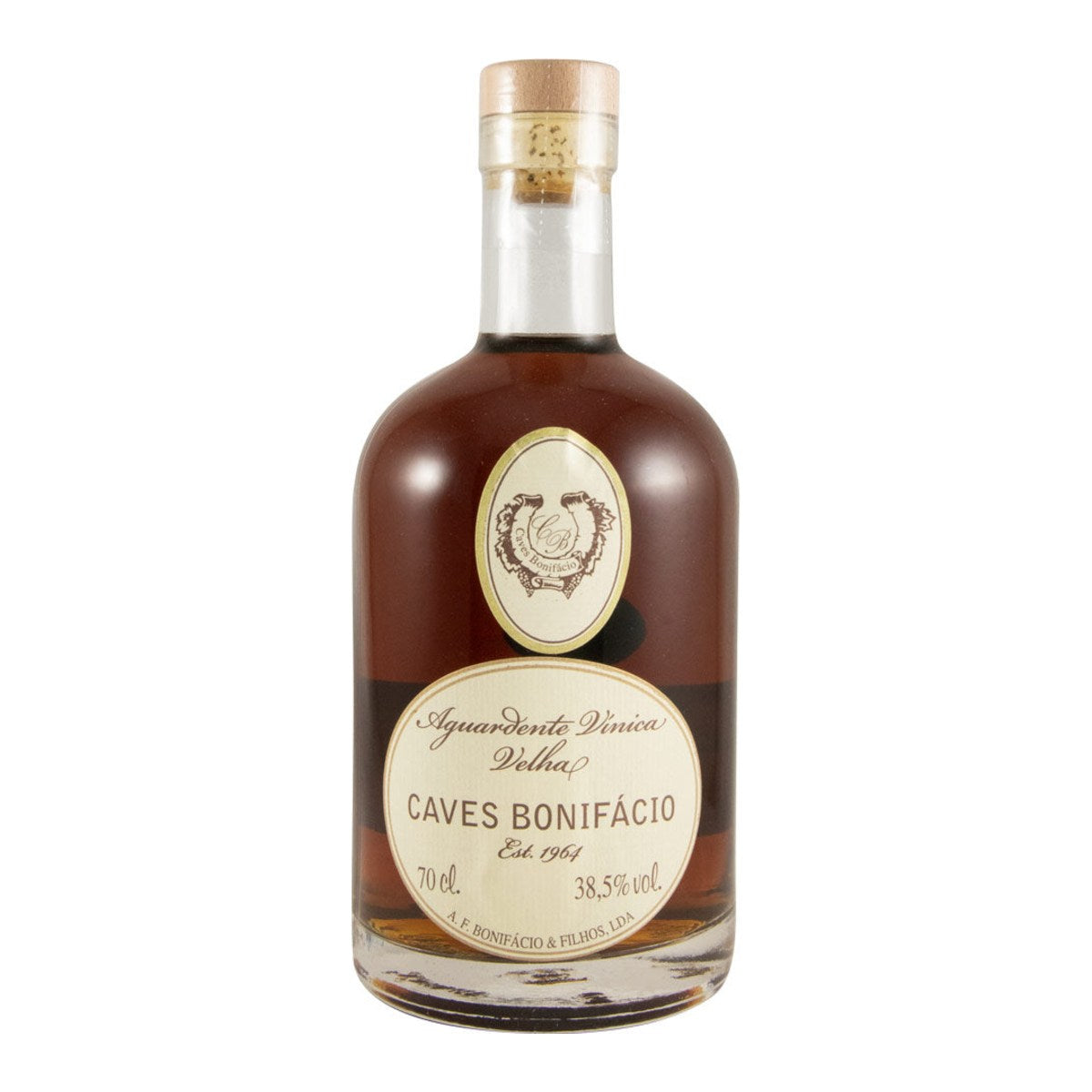 Caves Bonifácio Velha Aguardente Vínica 700ml 38.5% ABV