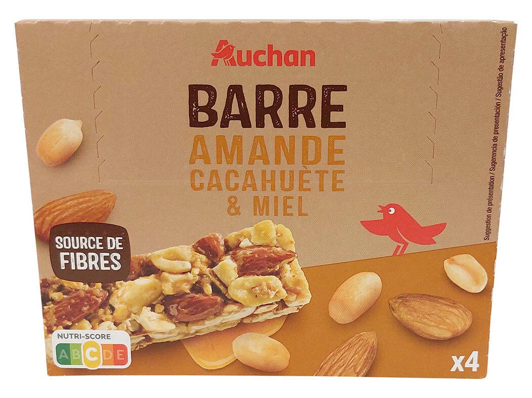Almond and Honey Cereal Bars 120g