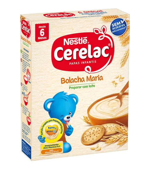 Nestle Cerelac Maria Cookie 6m+ 250g – fibre protein cereals – breakfast cereals