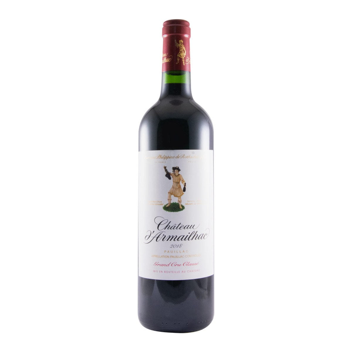 Château d'Armailhac Pauillac Red Wine Bordeaux 2018 750ml 14.5% ABV