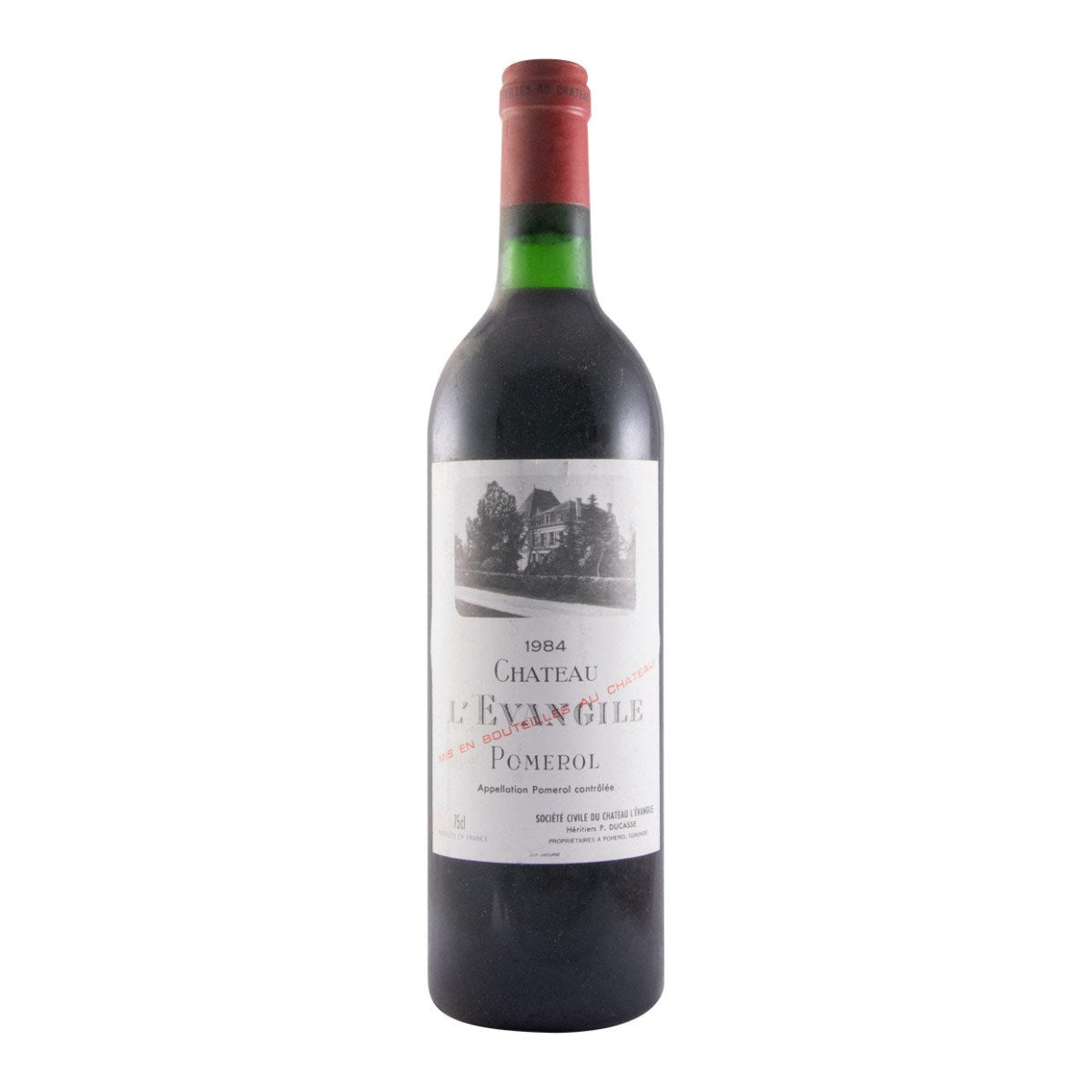 Château L'Évangile Pomerol Red Wine Bordeaux 1984 750ml