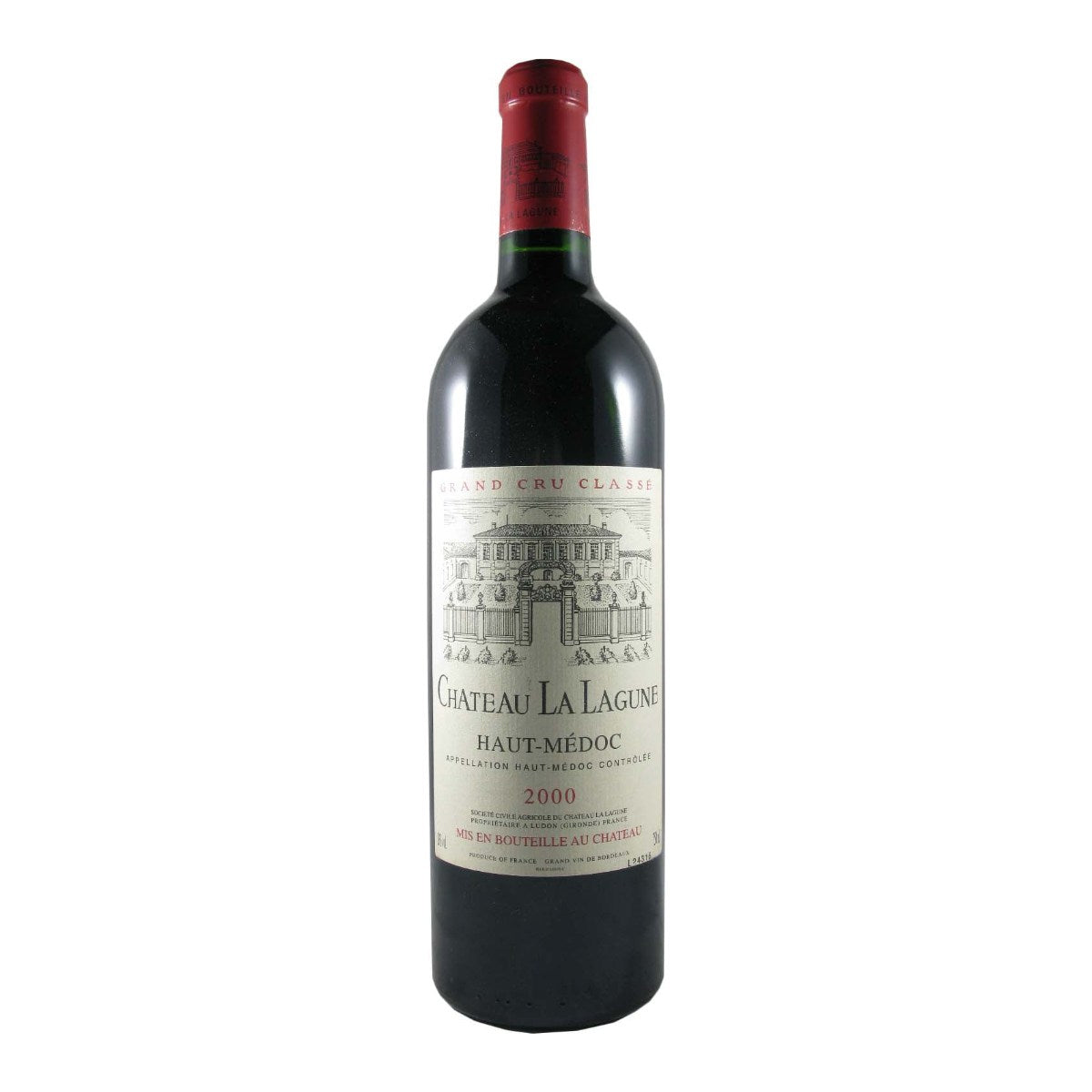 Château La Lagune Haut-Médoc Red Wine Bordeaux 2000 750ml 13% ABV