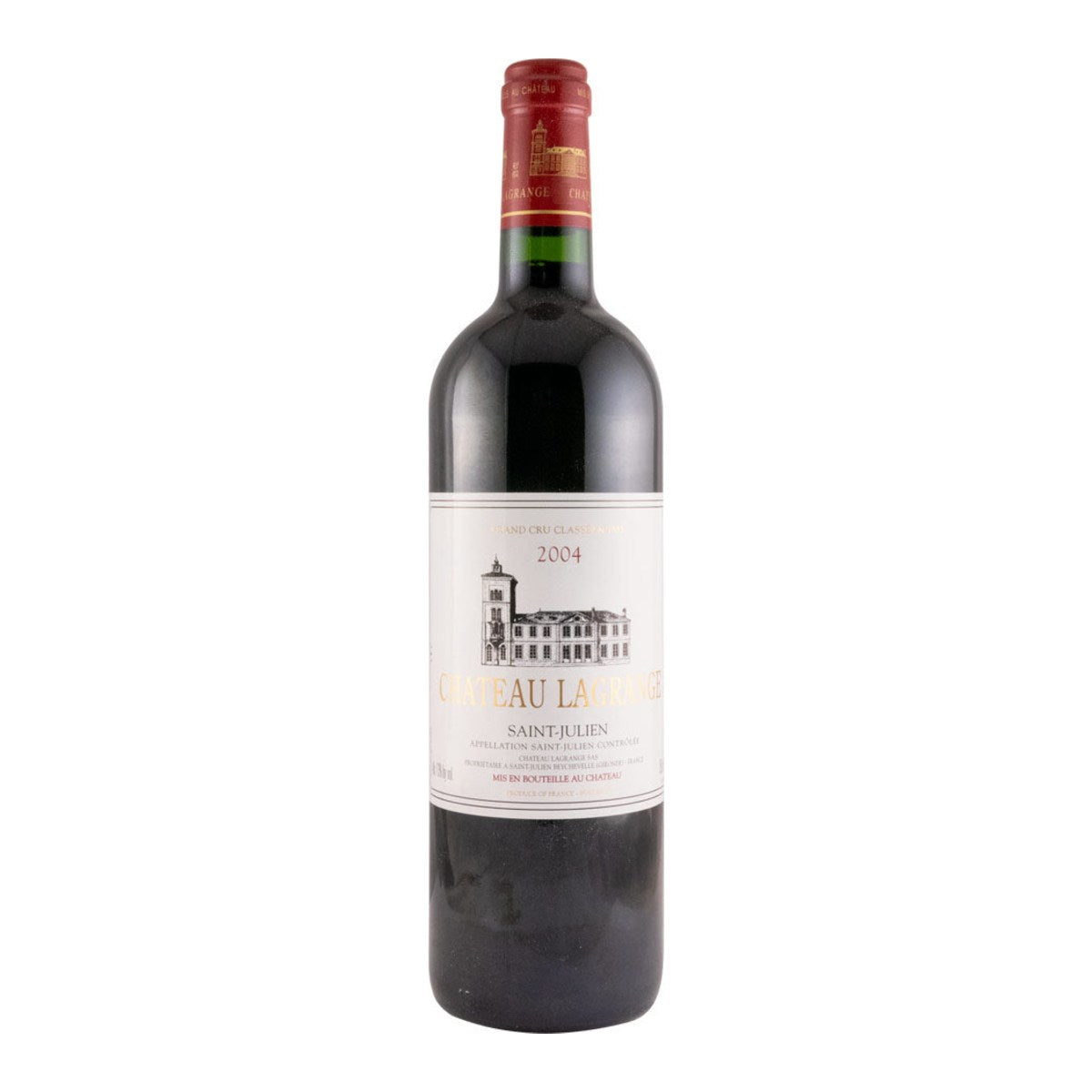 Château Lagrange Saint-Julien Red Wine Bordeaux 2004 750ml 13% ABV