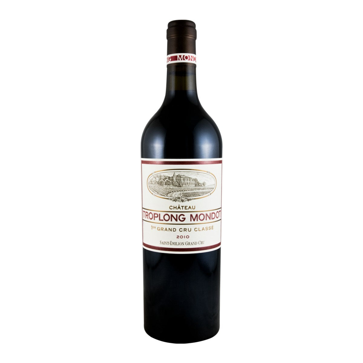 Château Troplong Mondot Saint-Émilion Red Wine Bordeaux 2010 750ml 16% ABV