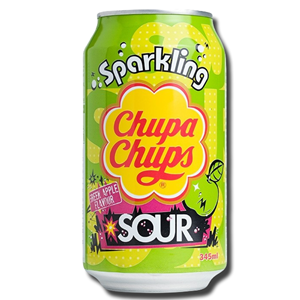 Chupa Chups Manzana cida 345ml  The Yum Family Shop