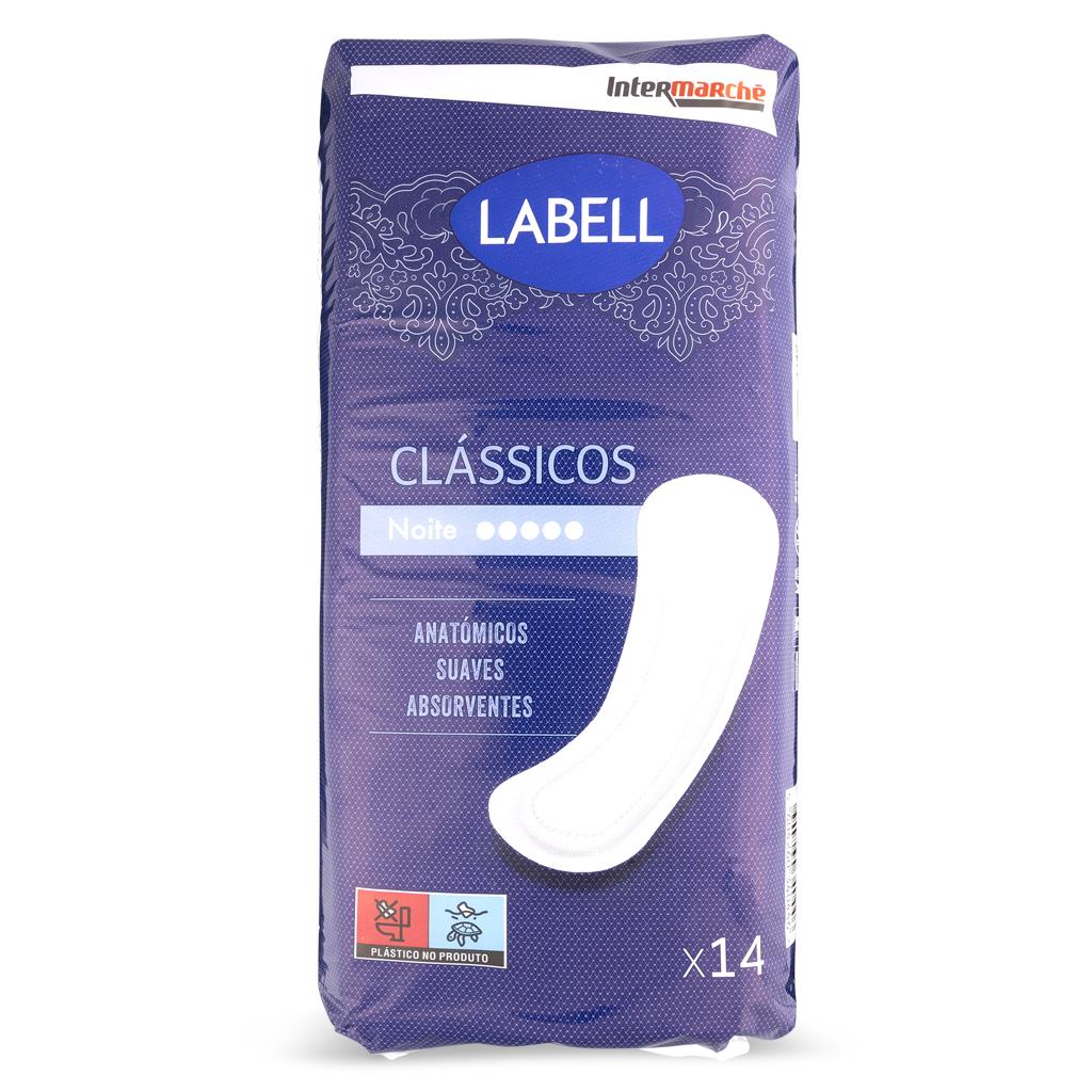 Classic Night Sanitary Pads without Wings Pack of 14