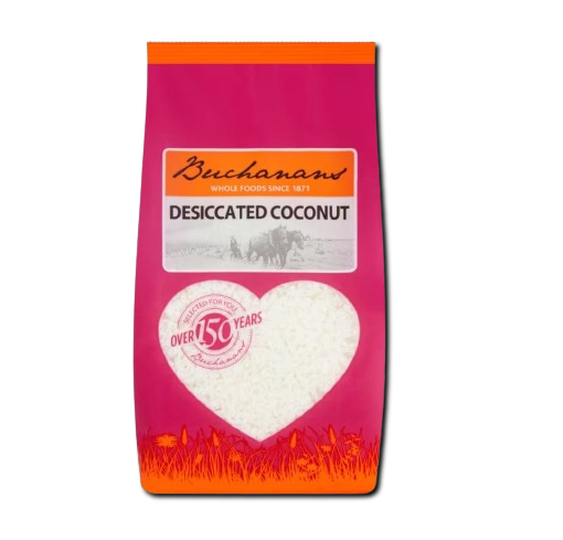 Coconut Flakes 170g Buchanan Desiccated – Sweet & Versatile Baking Essential