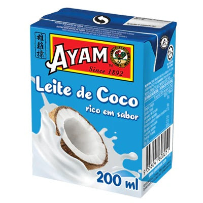 coconut milk Ayam 200ml creamy coconut milk cooking ingredient curry coconut milk smooth texture