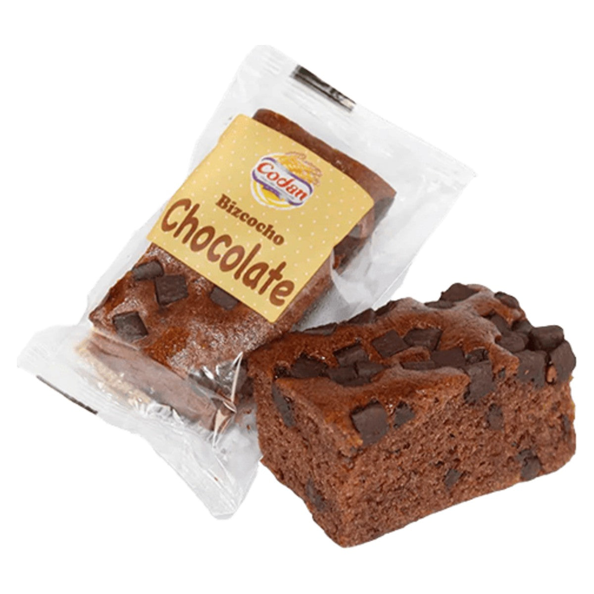 Codan Chocolate Chip Sponge Cake 65g