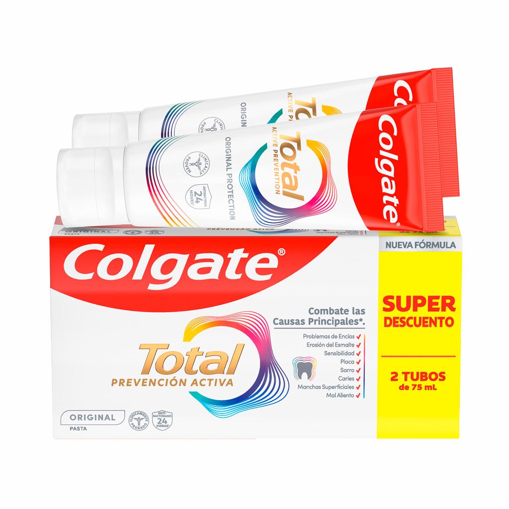 Colgate Total Original Toothpaste 2 x 75ml