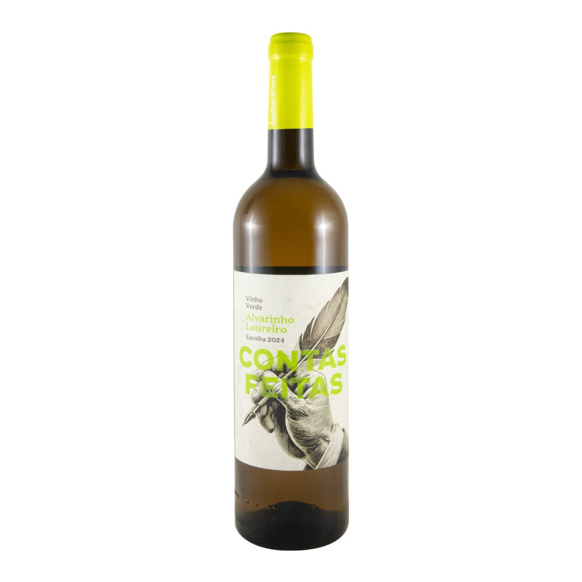 Contas Feitas Alvarinho & Loureiro White Wine Vinho Verde 2024 750ml 12% ABV