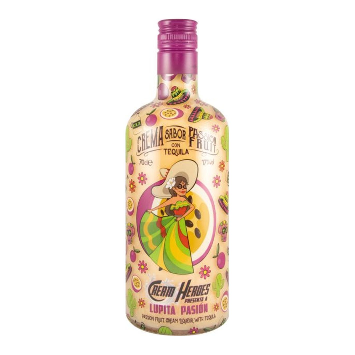 Cream Heroes Passion Fruit Tequila Cream Liqueur 700ml 17% ABV