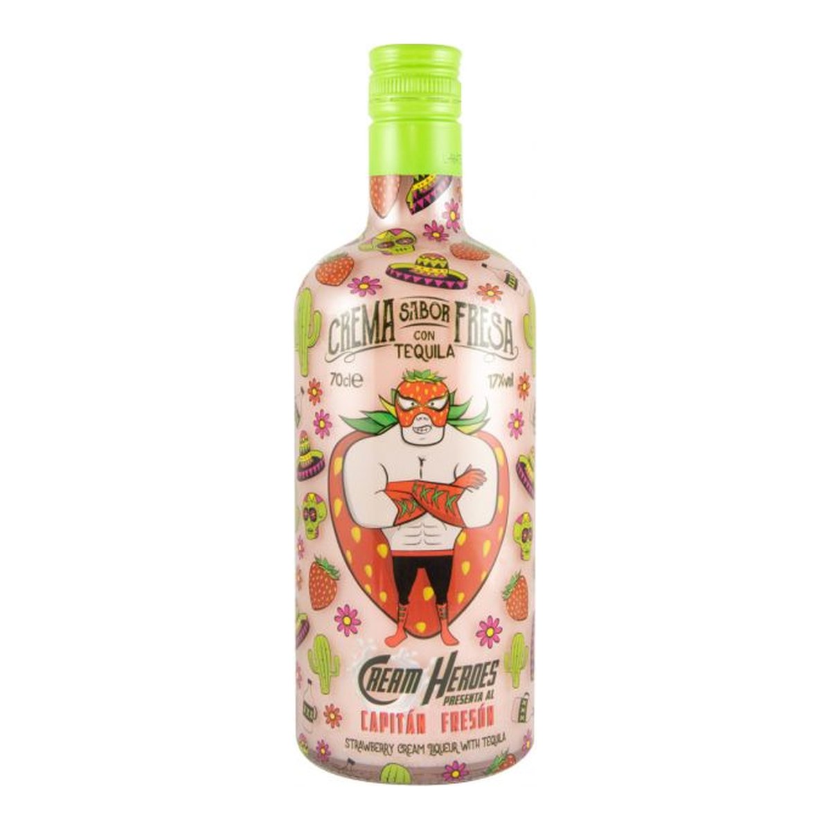 Cream Heroes Strawberry Tequila Cream Liqueur 700ml 17% ABV