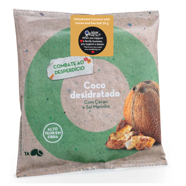 dehydrated coconut with cocoa and sea salt 20 g crunchy coconut cocoa dried fruit fruit snacks dried fruit and fruit snacks collection