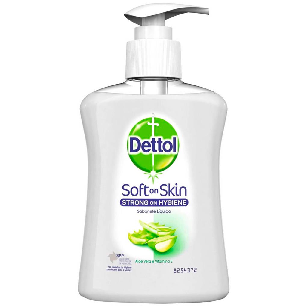 Dettol Aloe Vera Liquid Hand Soap 250ml