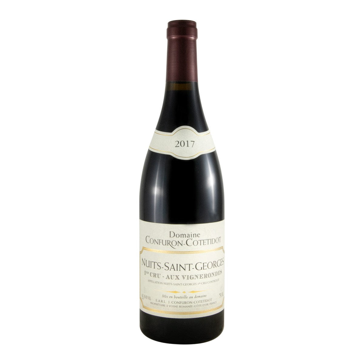 Domaine Confuron-Cotetidot Nuits-Saint-Georges Premier Cru Aux Vignerondes Red Wine Burgundy 2017 750ml 13% ABV