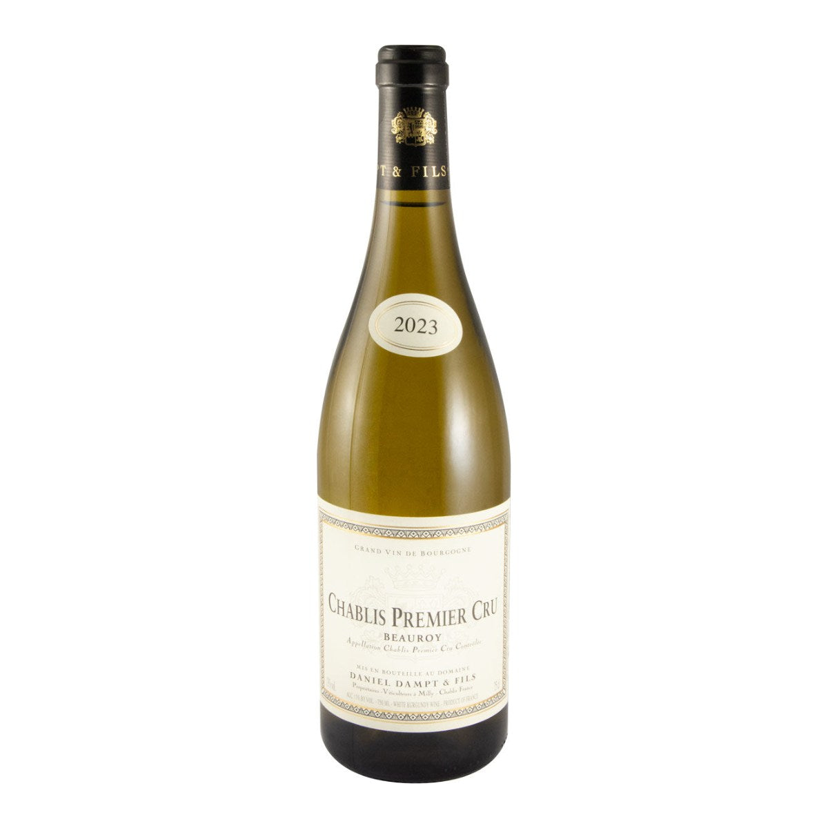 Domaine Daniel Dampt Beauroy Premier Cru Chablis White Wine Burgundy 2023 750ml 13% ABV