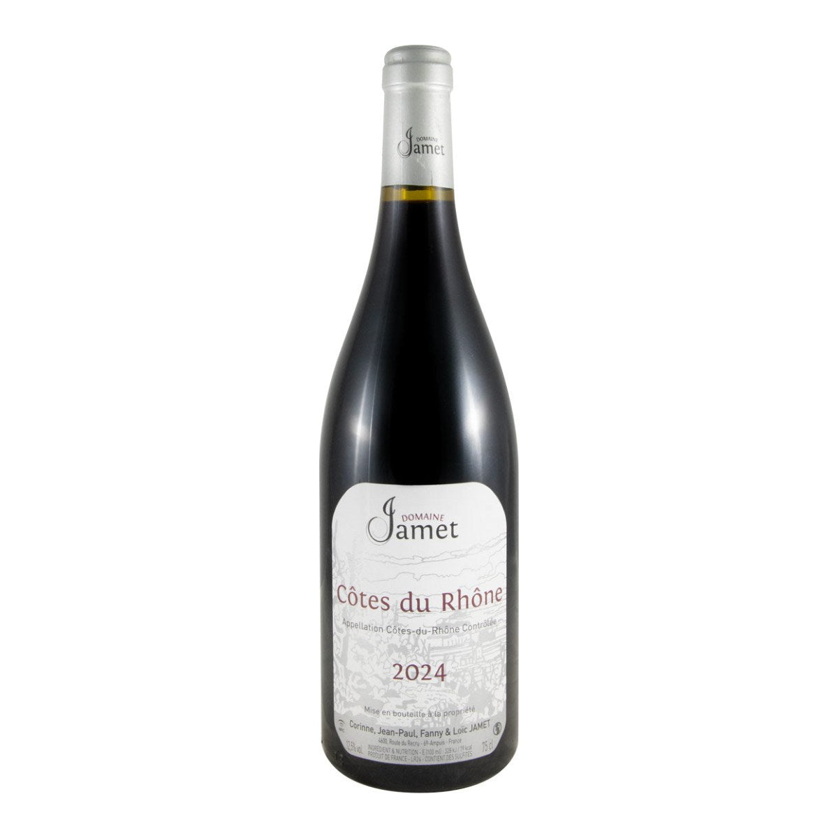 Domaine Jamet Côtes-du-Rhône Red Wine Côtes du Rhône 2024 750ml 12.5% ABV