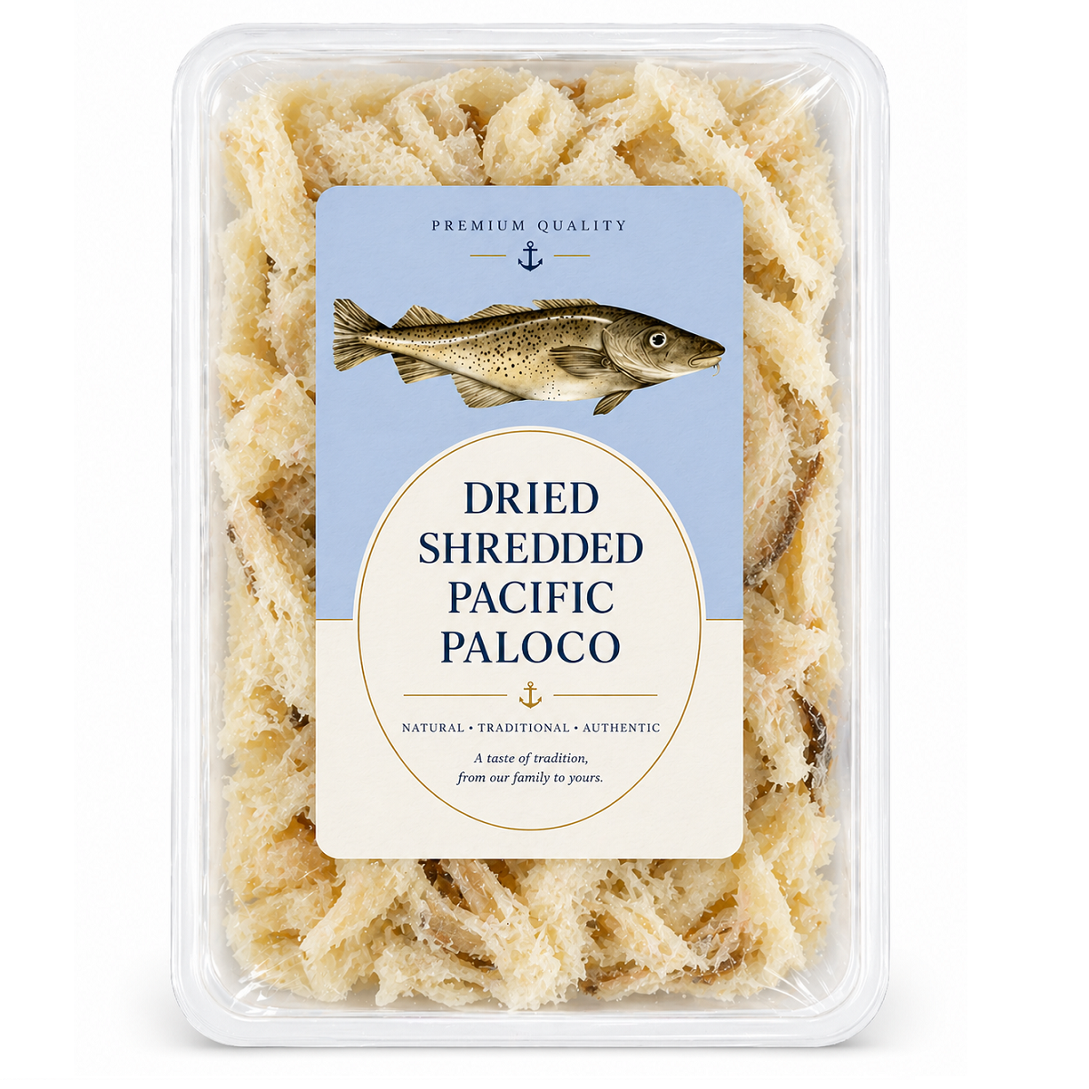 dried shredded pacific paloco salted dried fish stockfish alternative large pack deli seafood
