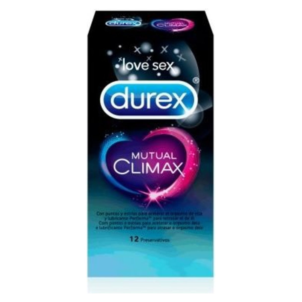Durex Mutual Climax Condoms Pack of 12