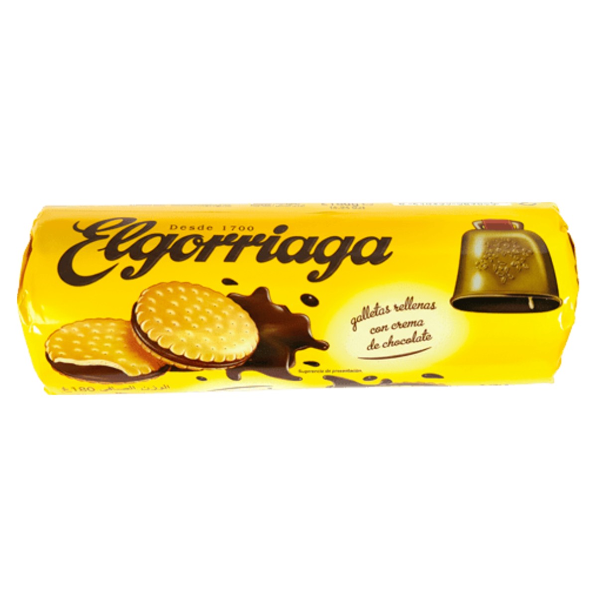 Elgorriaga Chocolate Filled Biscuits 180g
