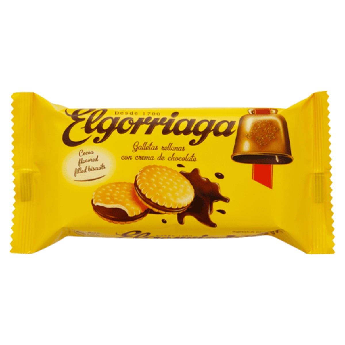 Elgorriaga Chocolate Filled Biscuits 60g