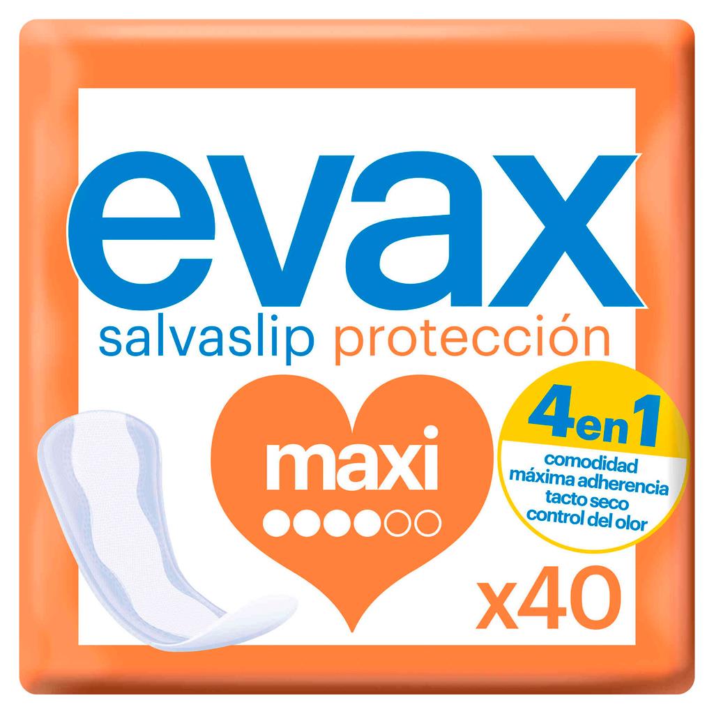 Evax Salvaslip Maxi Panty Liners Pack of 40