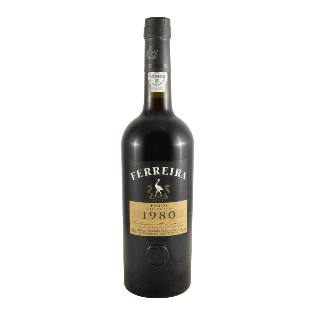 Ferreira Colheita Porto Wine 1980 750ml 20% ABV