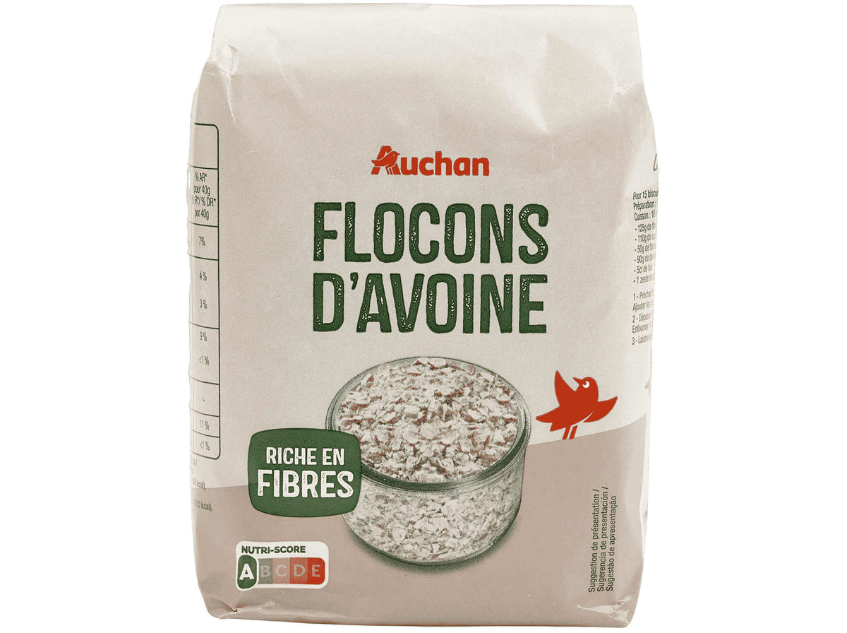 Wholegrain Fine Oat Flakes 500g