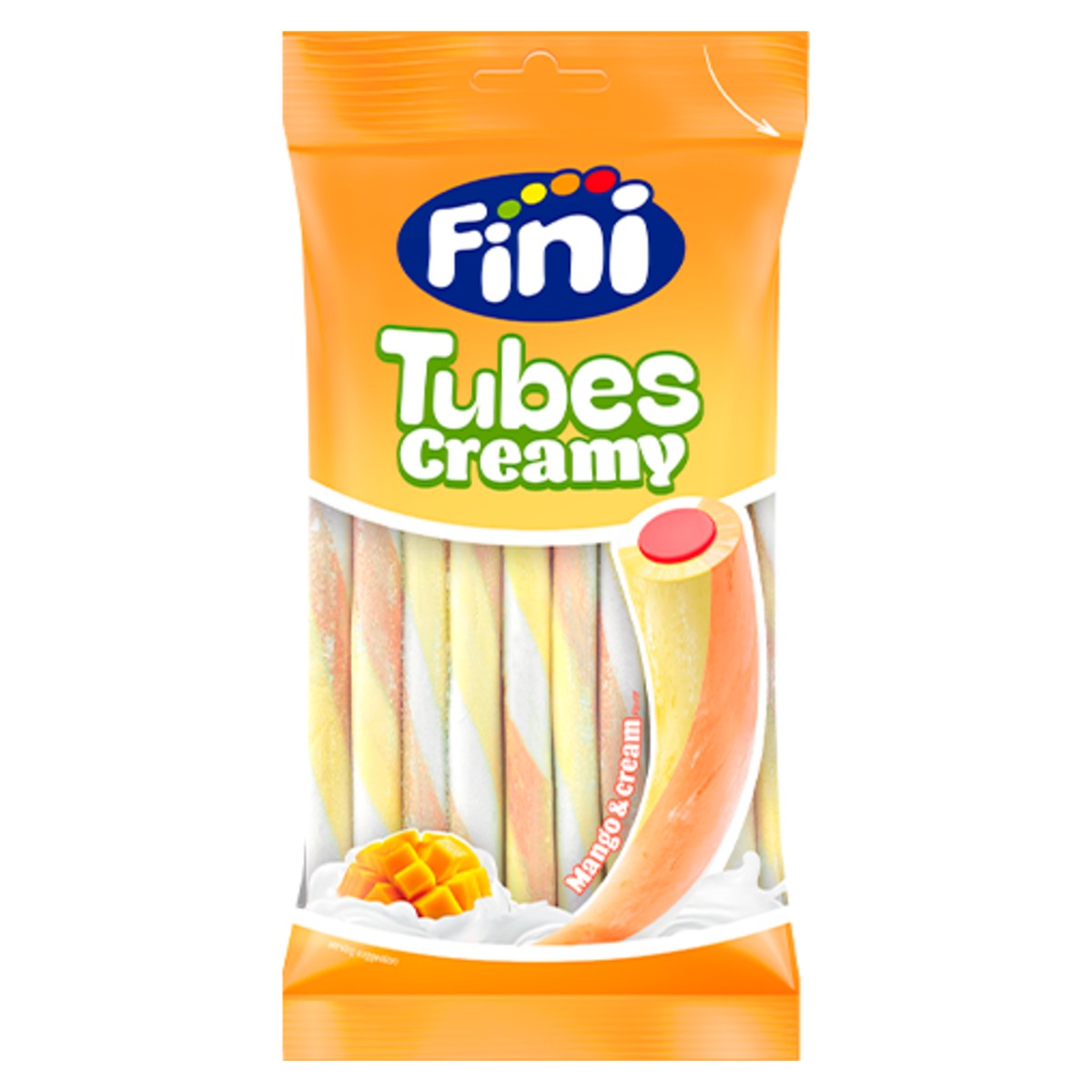 Fini Creamy Mango Tubes 80g