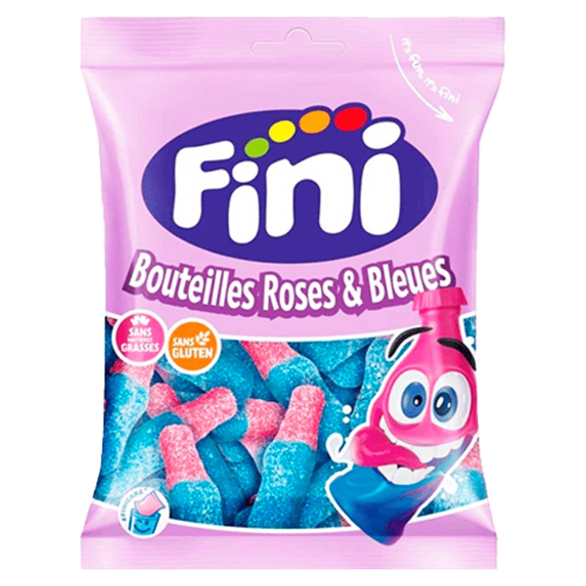 Fini Roses and Blues Sugared Bottles 90g
