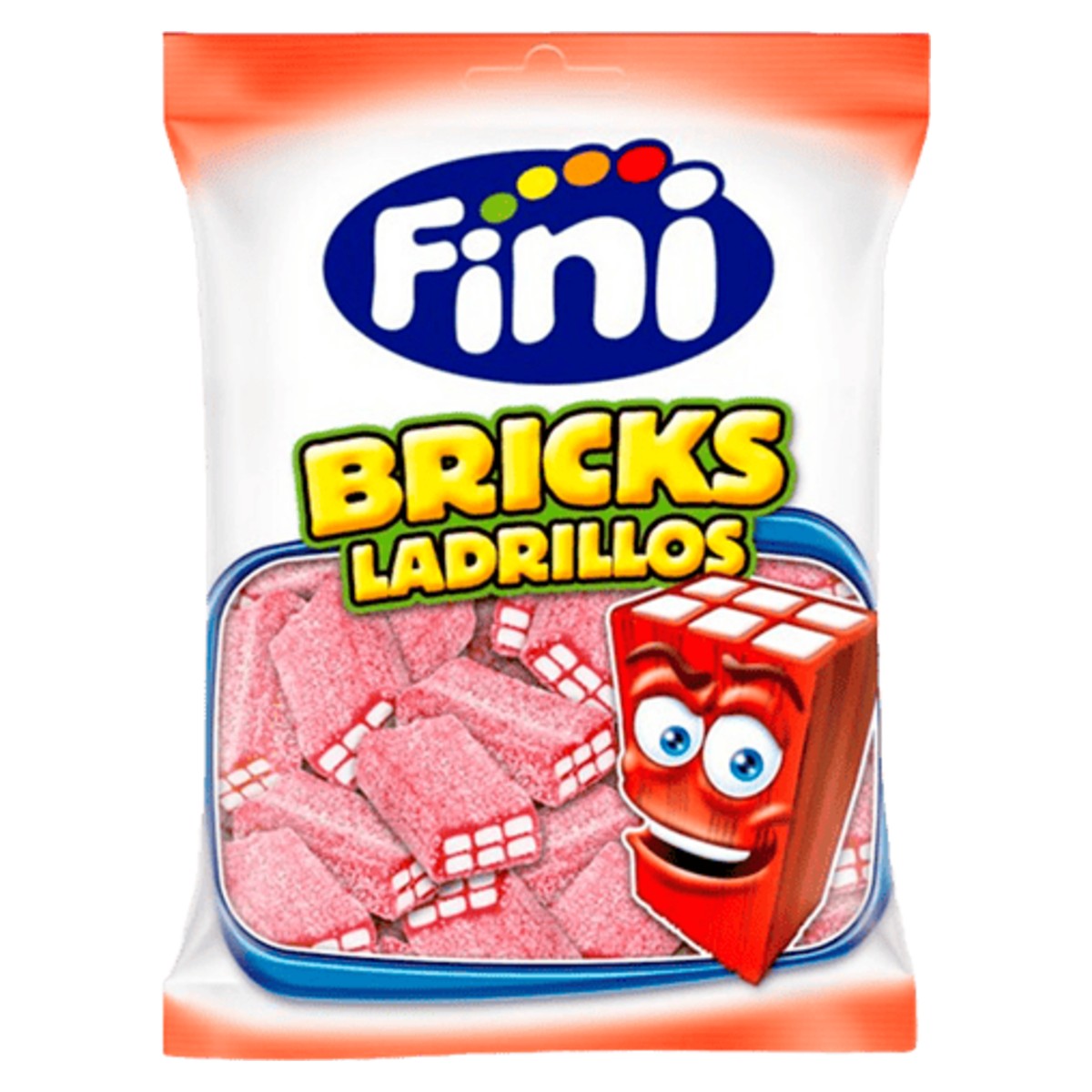 Fini Sour Strawberry Bricks 90g