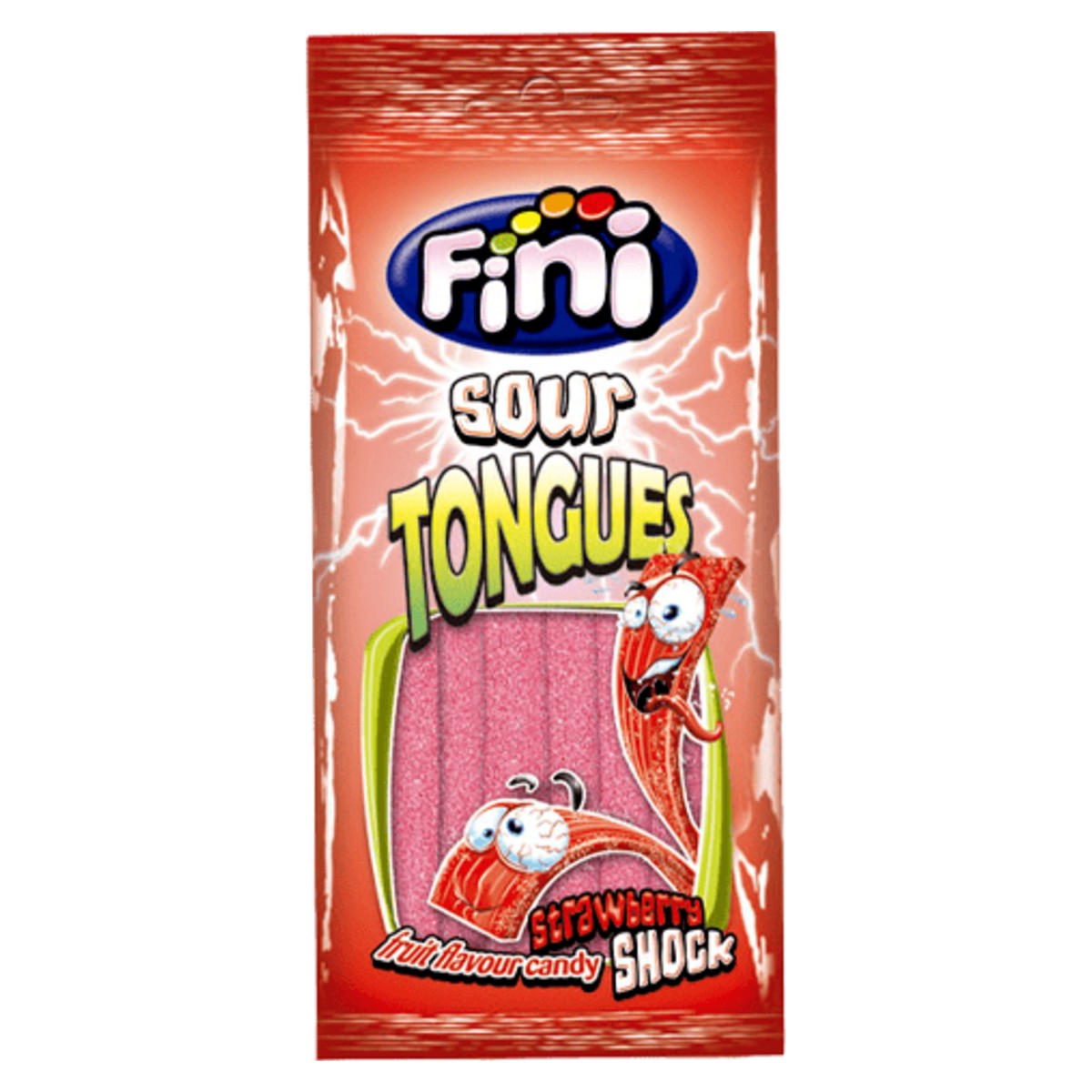 Fini Strawberry Tongues 90g