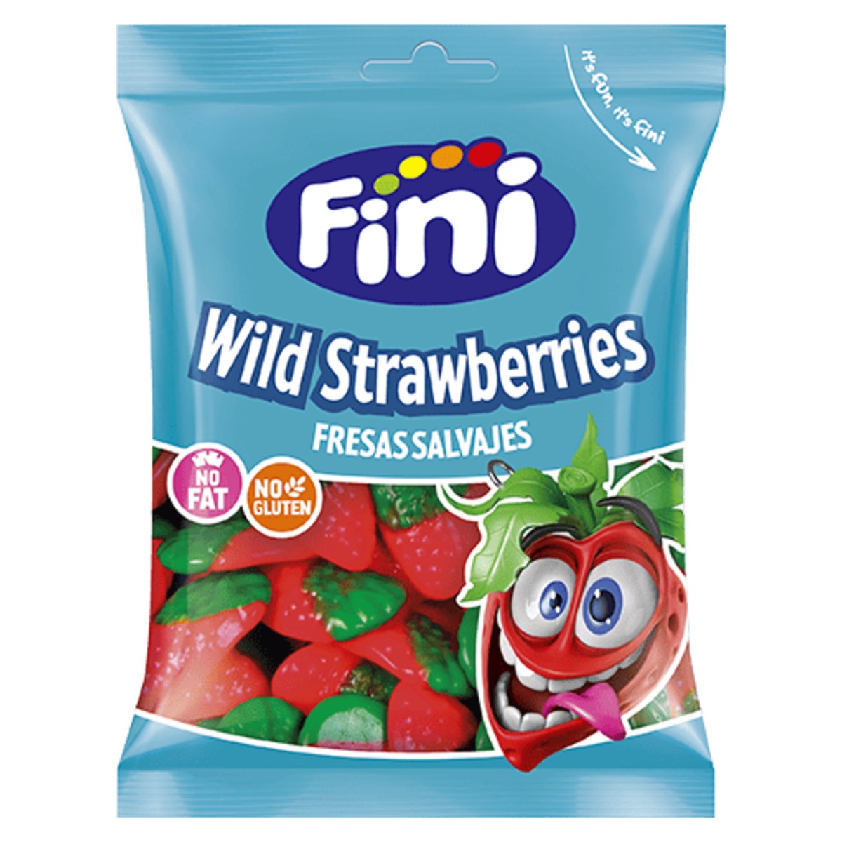 Fini Wild Strawberries Jelly Sweets 90g