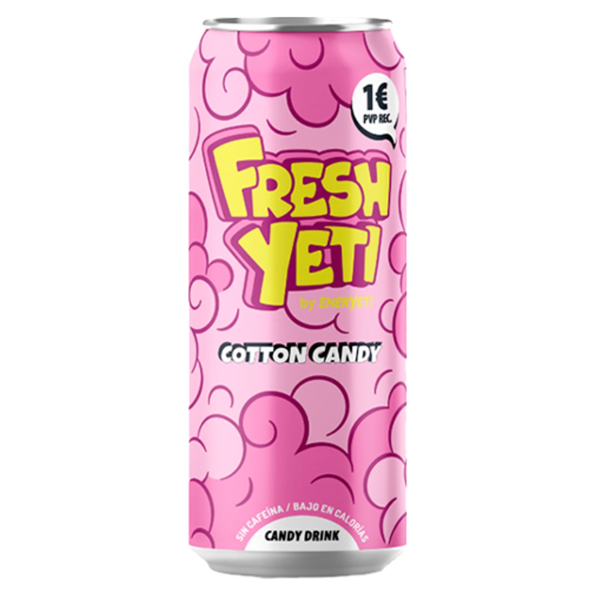 FreshYeti Cotton Candy Soft Drink 500ml