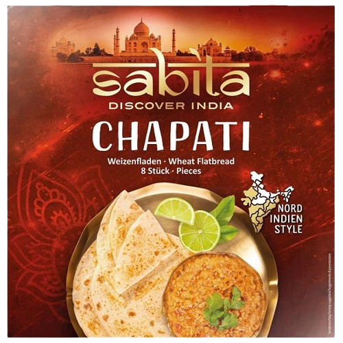 Sabita Chapati Indian Bread 370g