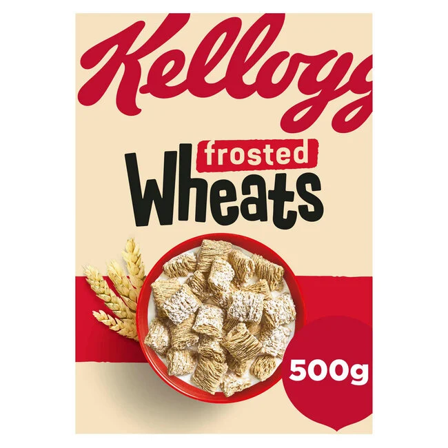 Kelloggs Frosted Wheats 500g – children youth cereals – breakfast cereals