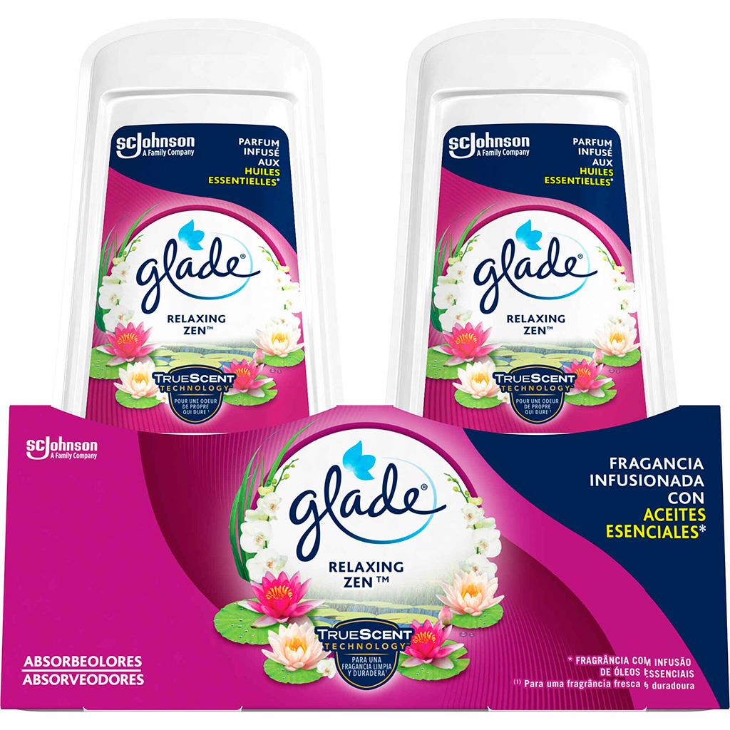 Glade Relax Zen Odour Absorbers 2 x 150g