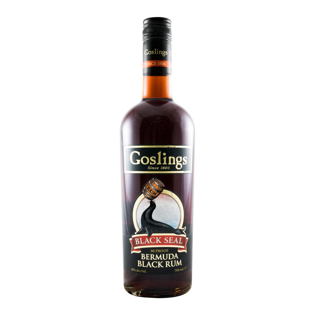 Goslings Black Seal Rum 700ml 40% ABV