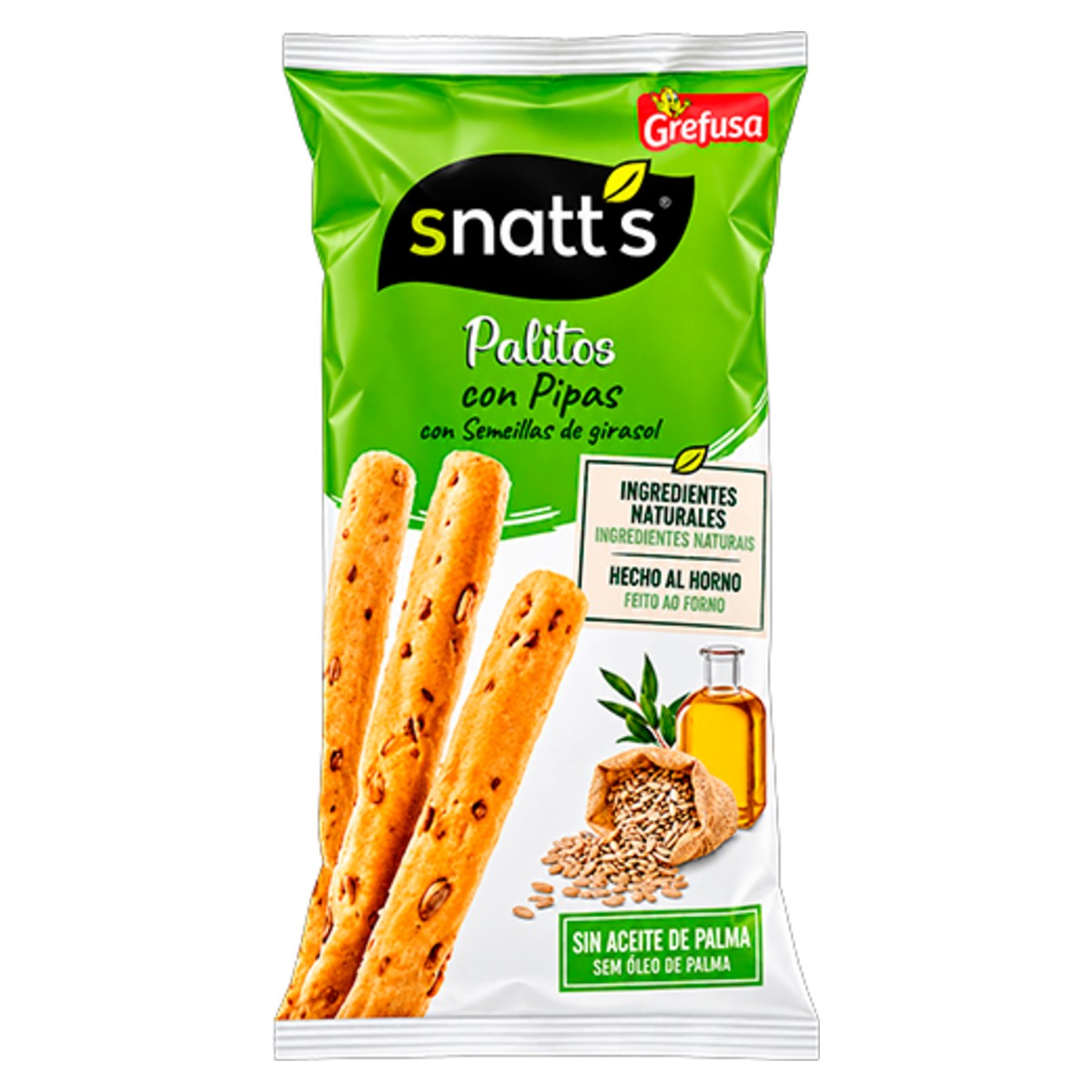 Grefusa Snatt's Sunflower Seed Breadsticks 40g
