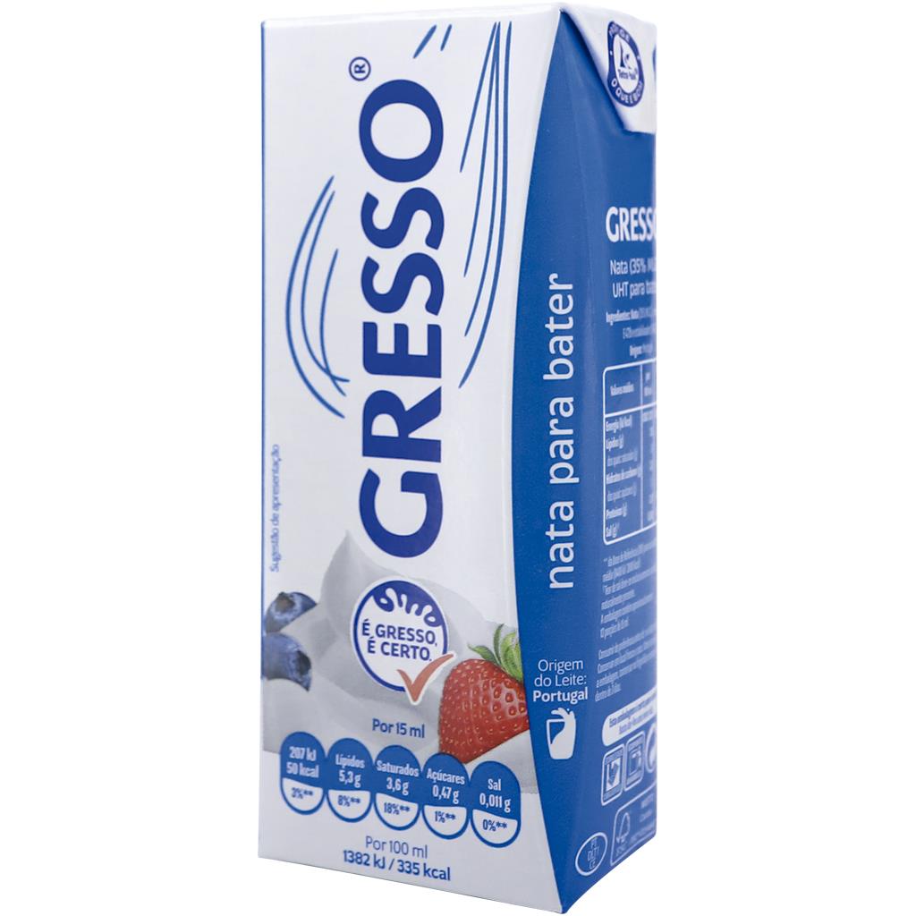Gresso UHT Whipping Cream 200ml