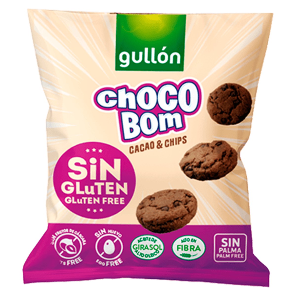 Gullón Chocobom Mini Cocoa Biscuits 40g