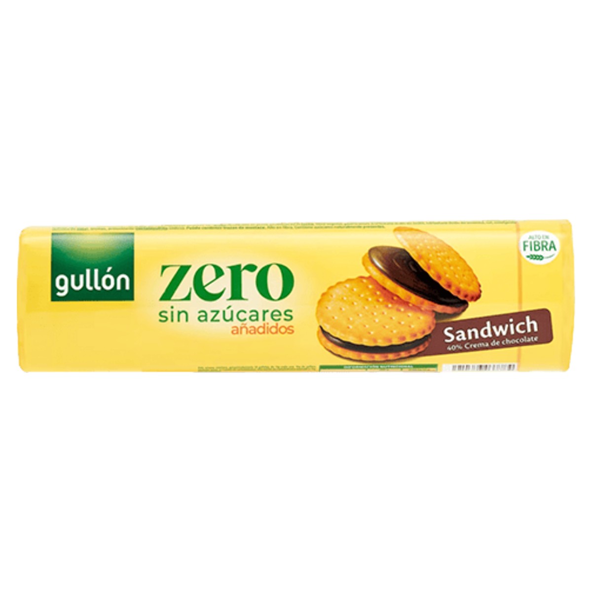 Gullón Chocolate Cream Sandwich Biscuits No Added Sugar 250g