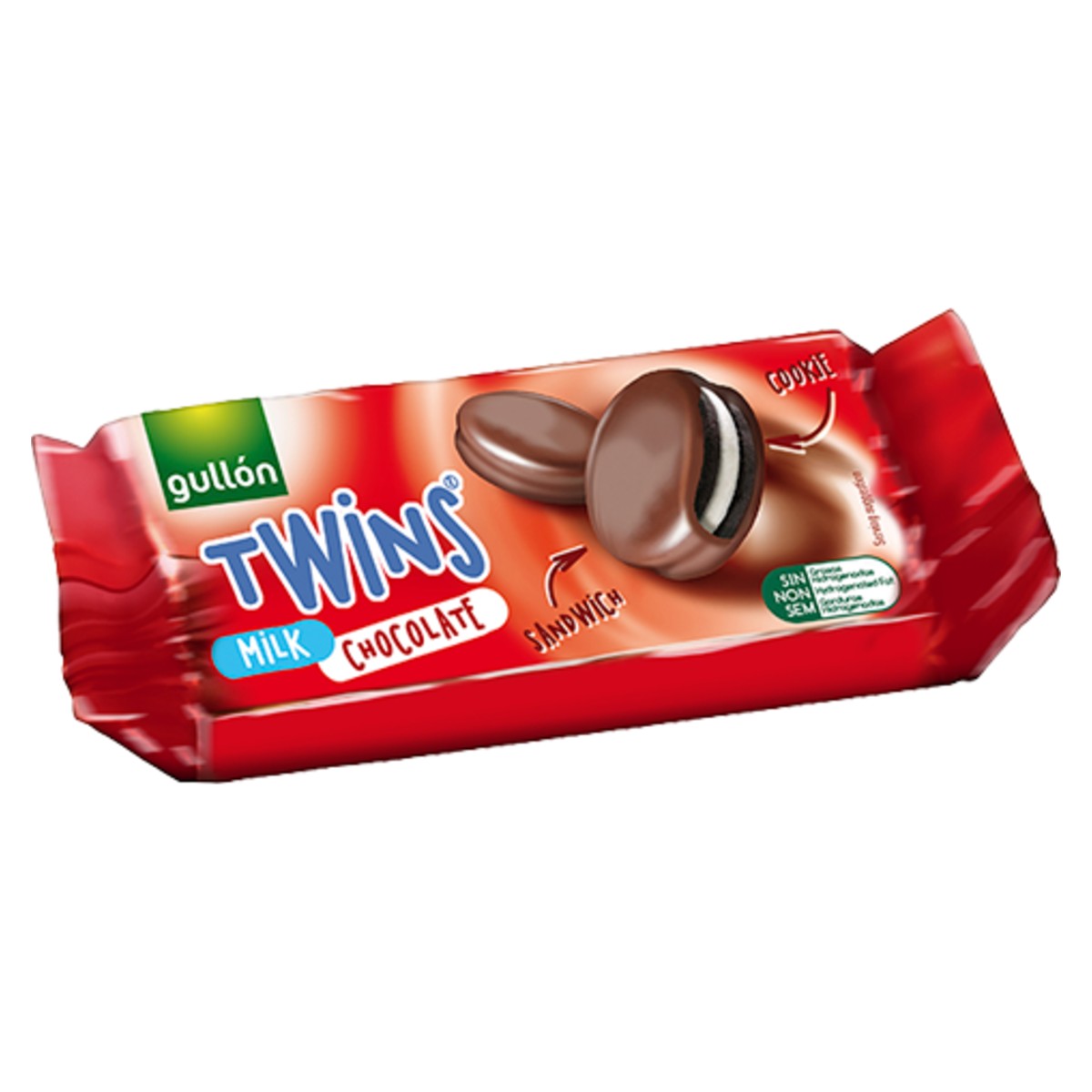 Gullón Twins Milk Chocolate Biscuits 42g