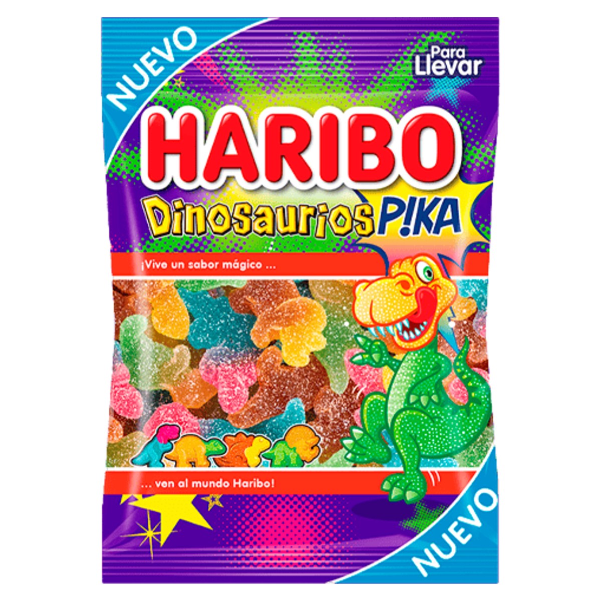Haribo Dinosaurus Pica Sour Gummies 100g