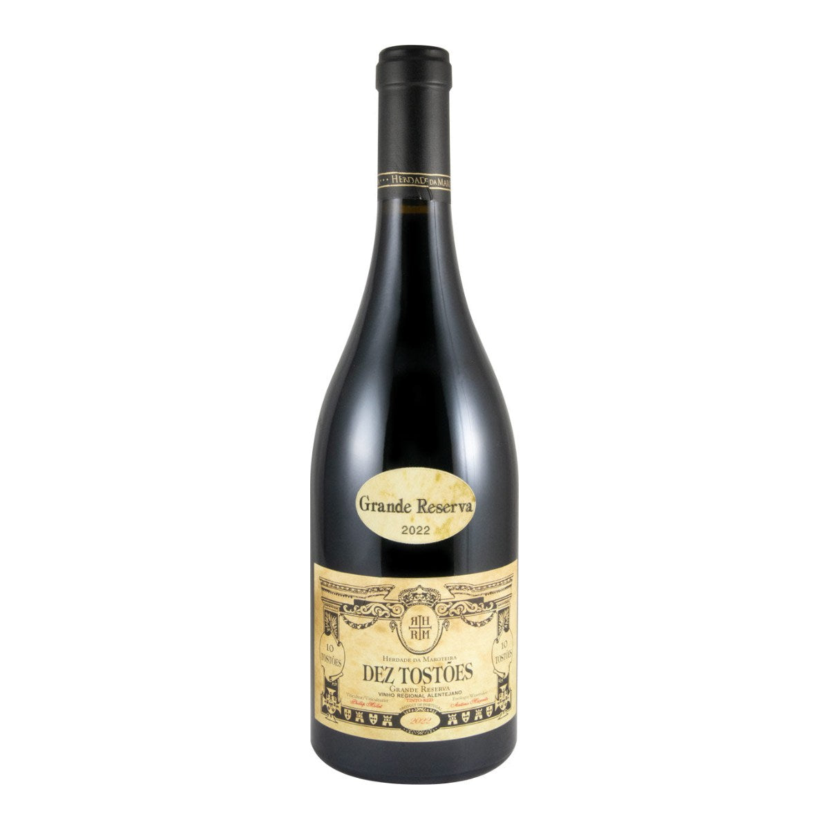 Herdade da Maroteira Dez Tostões Grande Reserva Red Wine Alentejo 2022 750ml 15.5% ABV