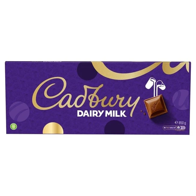 Cadburys Dairy Milk Schokoladentafel 850g XXL